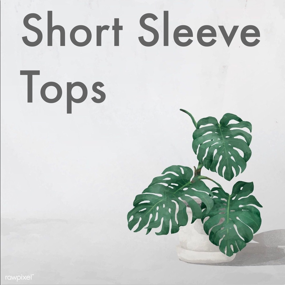 SHORT SLEEVE TOPS